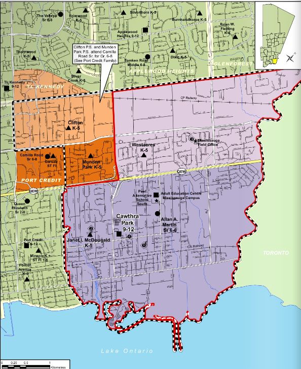 cawthra-park-school-boundary-map